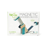 14-Piece Set <br>Magnetic Wooden Blocks <br>Tegu Classics