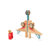 Jumper <br>Magnetic Wooden Blocks <br>Stunt Team, 25 pieces