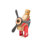 Looper <br>Magnetic Wooden Blocks <br>Stunt Team, 7 pieces