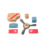 Looper <br>Magnetic Wooden Blocks <br>Stunt Team, 7 pieces