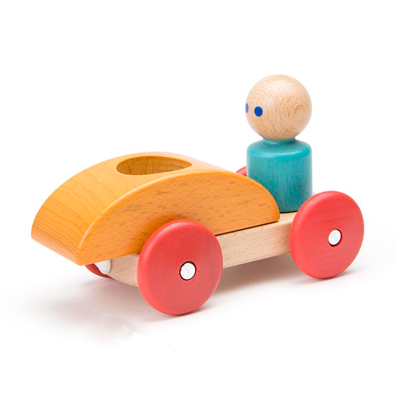 Magnetic Racer <br>Tegu Baby and Toddler <br>3 pieces