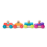 Magnetic Racer <br>Tegu Baby and Toddler <br>3 pieces