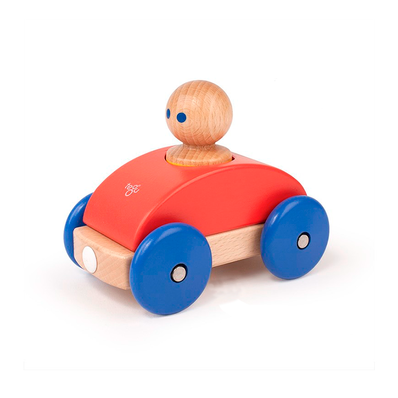 Magnetic Racer <br>Tegu Baby and Toddler <br>3 pieces