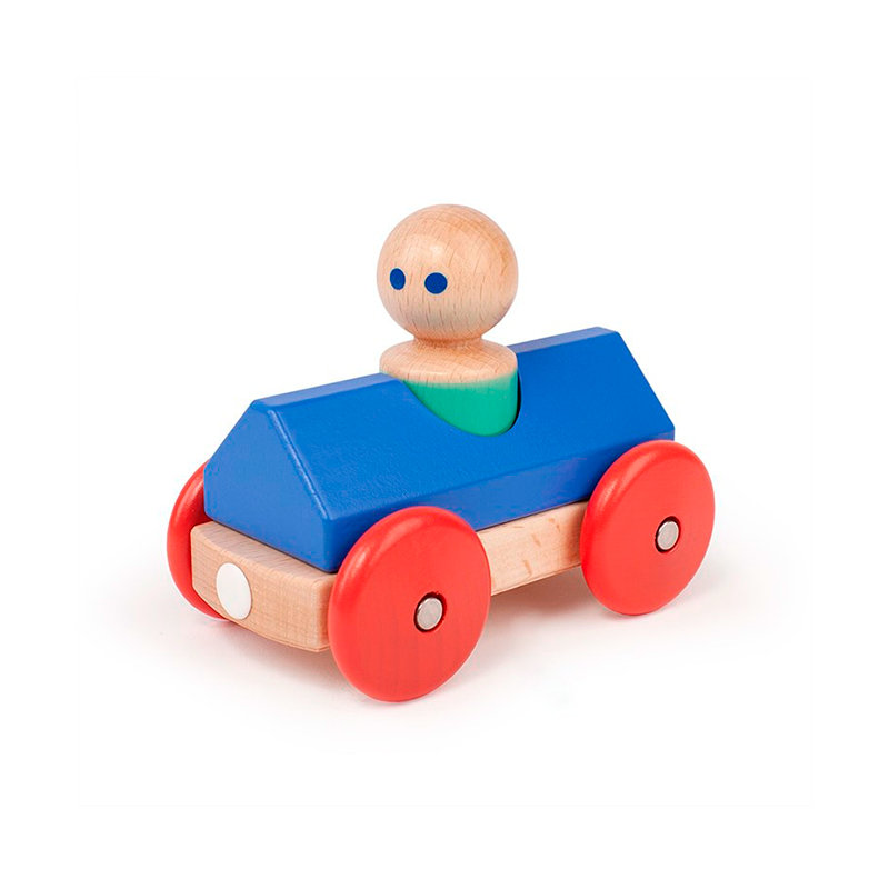 Magnetic Racer <br>Tegu Baby and Toddler <br>3 pieces