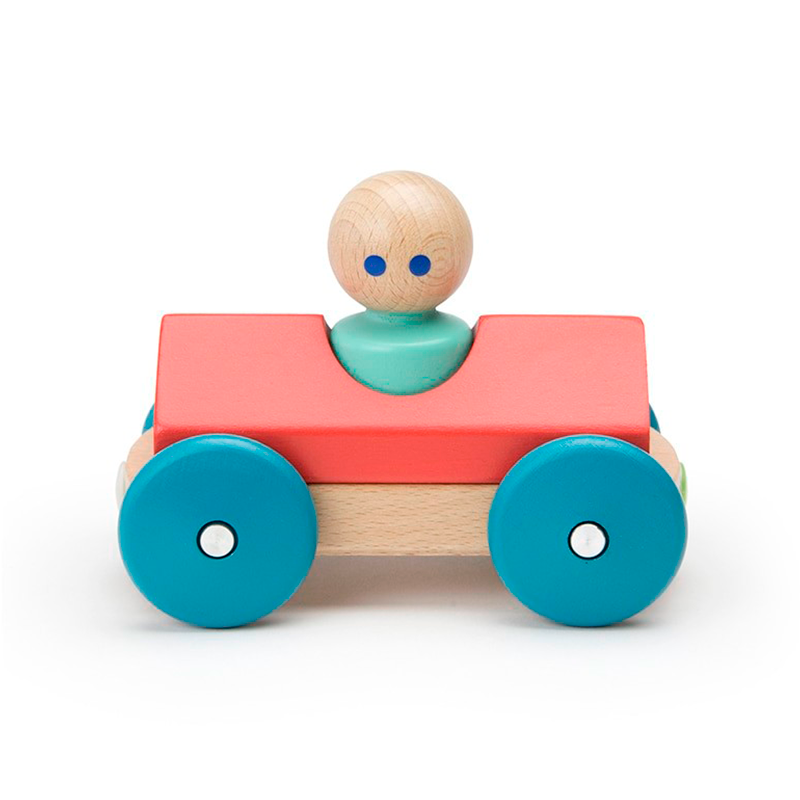 Magnetic Racer <br>Tegu Baby and Toddler <br>3 pieces
