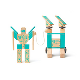 Magnetron <br>Magnetic Wooden Blocks <br>Future Collection, 32 pieces