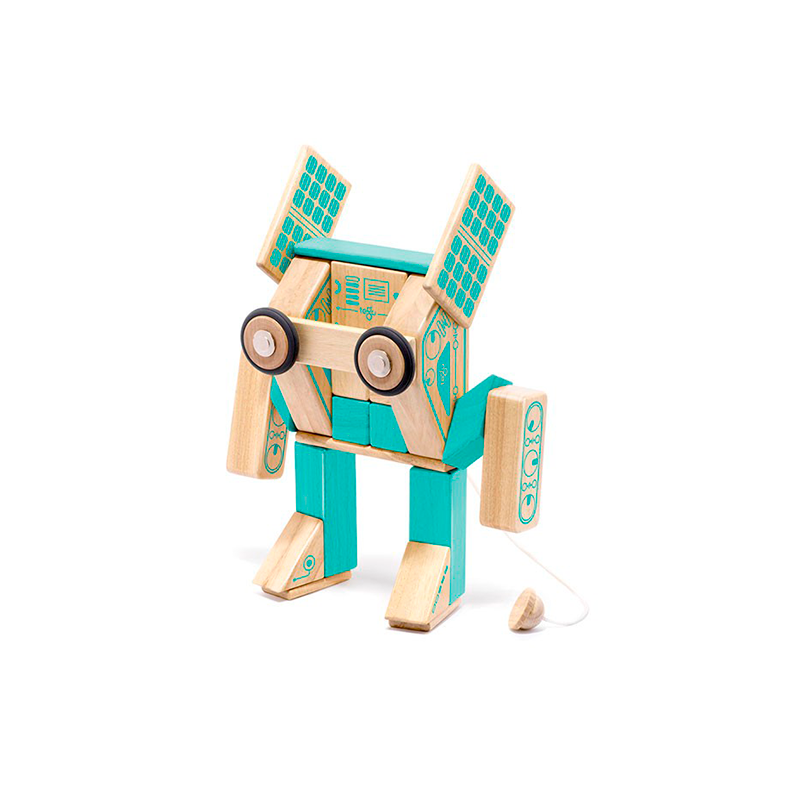 Magnetron <br>Magnetic Wooden Blocks <br>Future Collection, 32 pieces