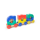 Magnetic Tegu Tram <br>Tegu Baby and Toddler <br>12 pieces