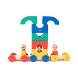 Magnetic Tegu Tram <br>Tegu Baby and Toddler <br>12 pieces