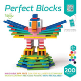 Non-Magnetic Construction <br>Perfect Blocks <br>200 piece