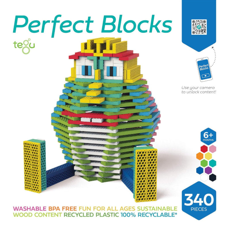Non-Magnetic Construction <br>Perfect Blocks <br>340 piece