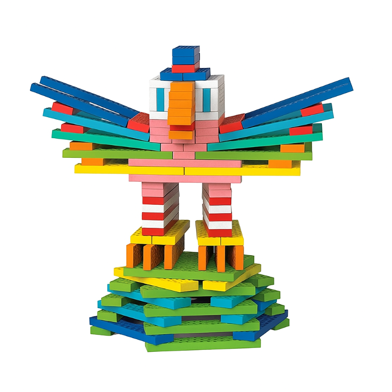 Non-Magnetic Construction <br>Perfect Blocks <br>200 piece