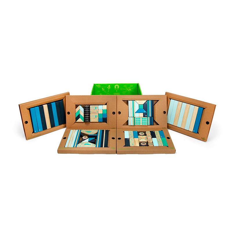 The Classroom Kit Magnetic Wooden Blocks Bulk Pack 130