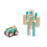 Magnetron <br>Magnetic Wooden Blocks <br>Future Collection, 32 pieces