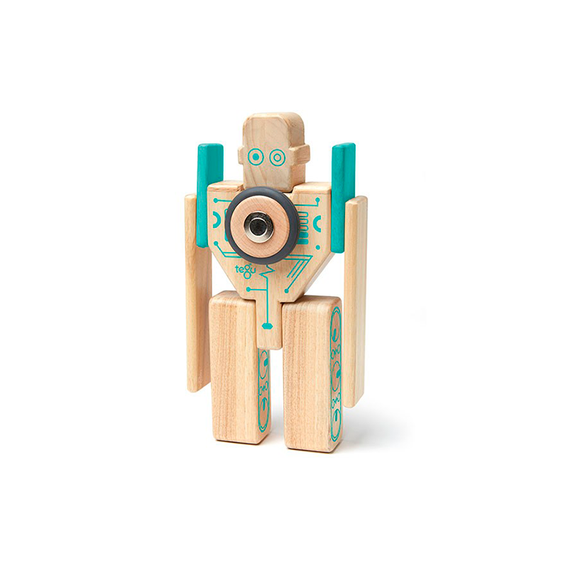 Magbot Magnetic Wooden Blocks Future Collection 9 pieces at