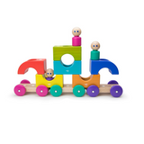 Magnetic Tegu Tram <br>Tegu Baby and Toddler <br>12 pieces