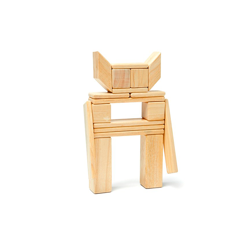24-Piece Set <br>Magnetic Wooden Blocks <br>Tegu Classics