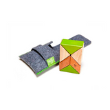 Pocket Pouch Prism <br>Magnetic Wooden Blocks <br>6 pieces