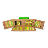 130-Piece Classroom Kit <br>Magnetic Wooden Blocks <br>Bulk Pack