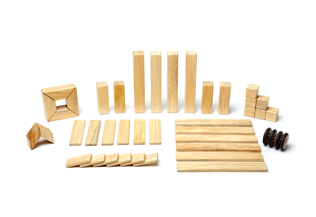 42-Piece Set <br>Magnetic Wooden Blocks <br>Tegu Classics